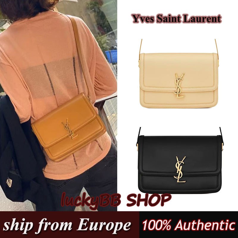 YSL Yves Saint Laurent Solferino กระเป๋าไหล่ข้ามตัว ของแท้100%