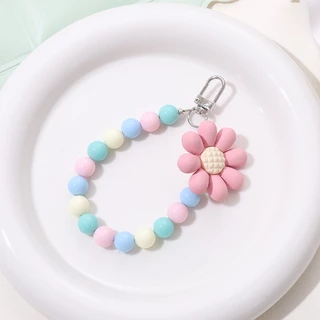 เชือกคล้องเคสโทรศัพท์แบบสร้างสรรค์ มีหลายสไตล์ให้เลือก สไตล์อินน่ารัก ผีเสื้อ กลีบดอกไม้ เชือกคล้องโทรศัพท์มือถือ