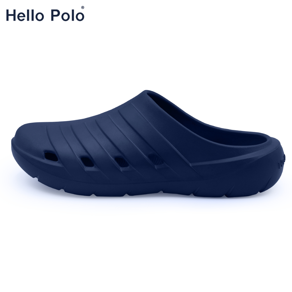 Hello Polo รองเท้าแตะแบบสวม unisex รุ่น HP8019 แฟชั่น พื้นนิ่ม กันน้ำ Size 36 - 45