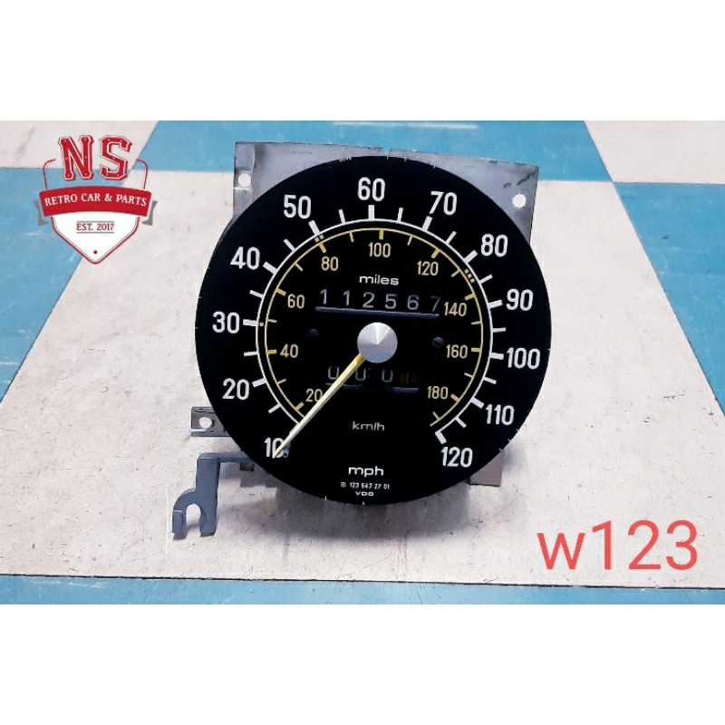 ไมล์วัดความเร็ว benz w123