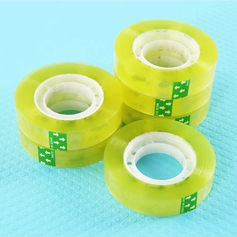 เทปใส ใช้ดี ม้วนเล็ก 1 ม้วน กว้าง 1.2 cm หนา 0.5 cm เทป เทปกาว ออกใบกำกับภาษีได้