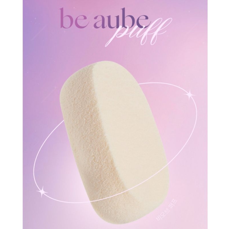 พร้อมส่ง be aube puff พัฟปัดแก้ม 1ชิ้น