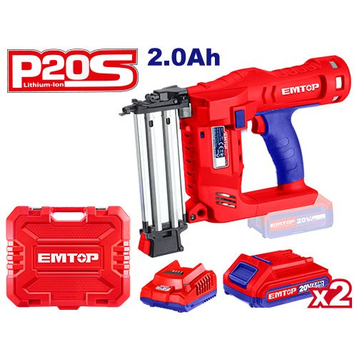 เครื่องยิงตะปู ยิงแม็ก ขาคู่ ไร้สาย แบตเตอรี่ 20v รุ่น ELBNLI2036