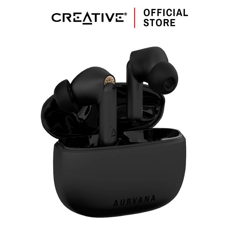 CREATIVE หูฟัง Aurvana Ace หูฟังอินเอียร์ True Wireless Bluetooth® LE Audio, aptX™ Adaptive, xMEMS
