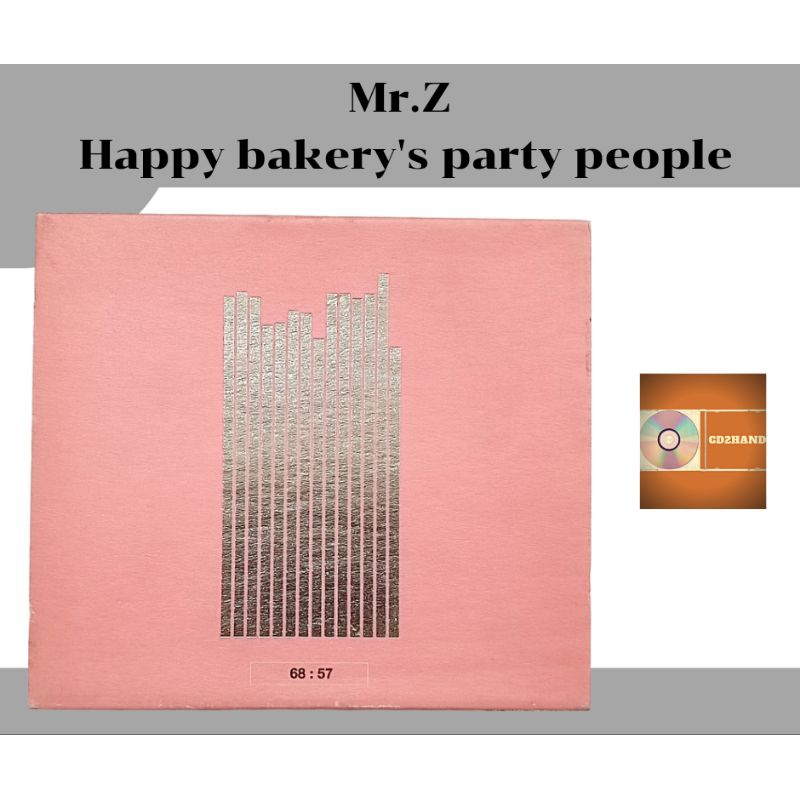 แผ่นซีดีเพลง แผ่นcd,แผ่นเต็ม  Mr.Z สมเกียรติ อริยะชัยพาณิชย์ Z-myx อัลบั้ม Happy bakery's party peop