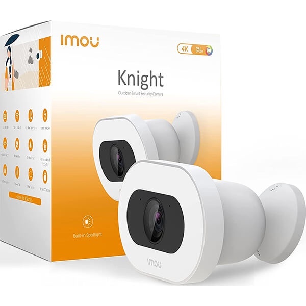 IMOU กล้องวงจรปิดไร้สาย รุ่น Knight IPC-F88FIP-V2 8MP (H.265, รองรับ WiFi, ภาพสี, Ai, มีไมค์ในต้ว) ป