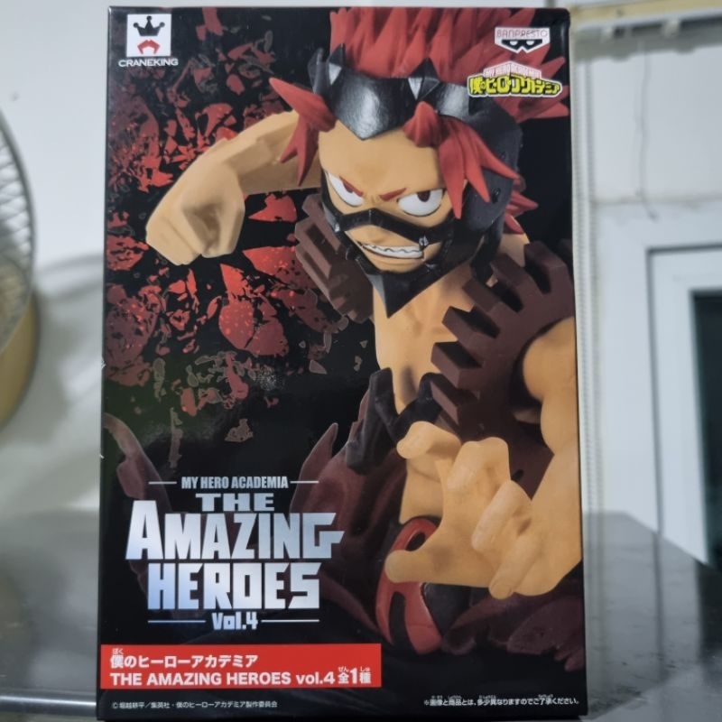 Model Figure โมเดล ฟิกเกอร์ MY HERO ACADEMIA มายฮีโร่ Eijiro Kirishima คิริชิมะ เอย์จิโร่ Red Riot เ