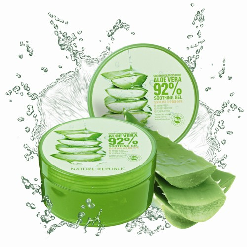 เจลว่านหางจระเข้ 92% Aloe Vera Smoothing gel ALOE VERA 92% SOOTHING GEL