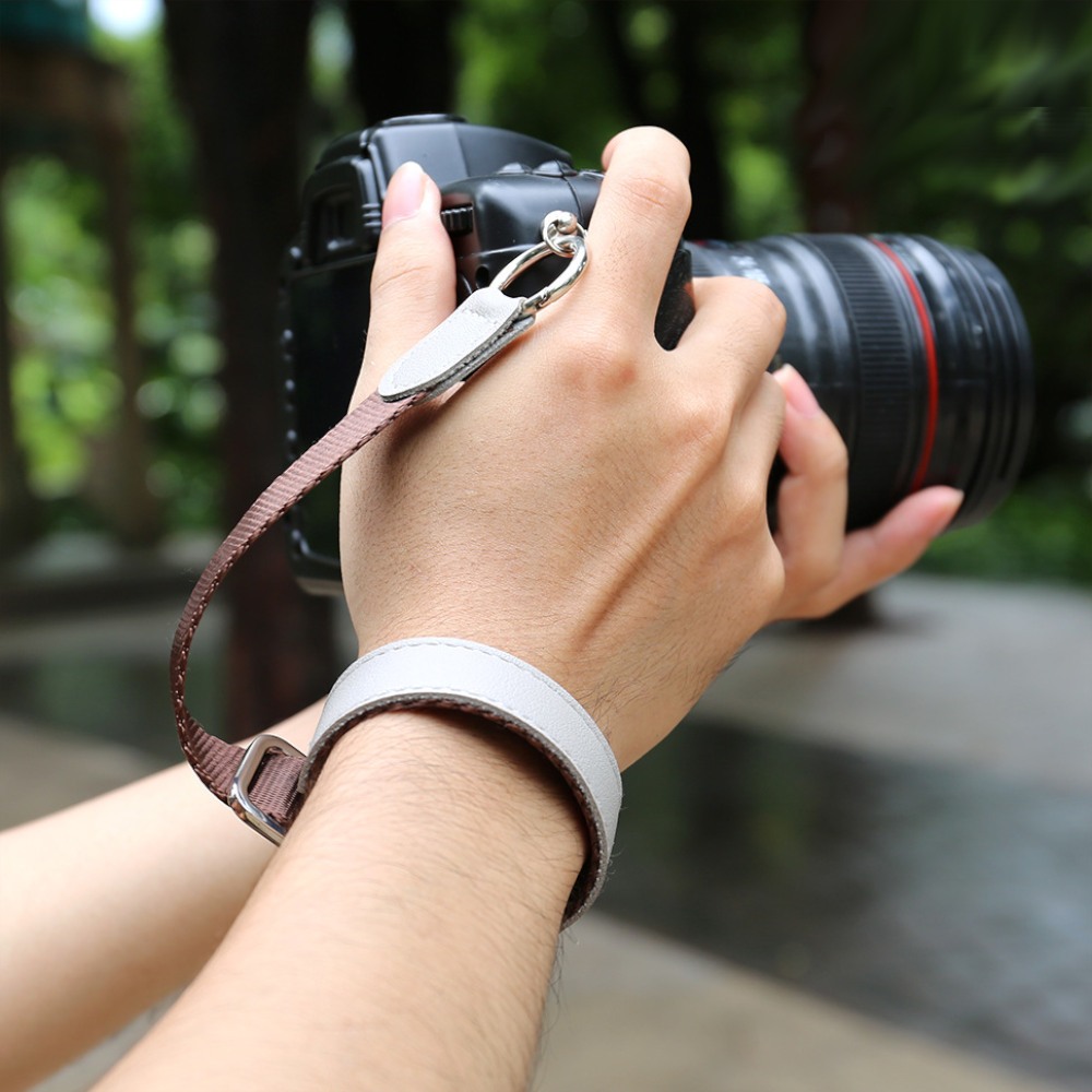 Camera Wrist Strap Hand Strap Leather Polyester สายคล้องข้อมือ สายคล้องกล้อง