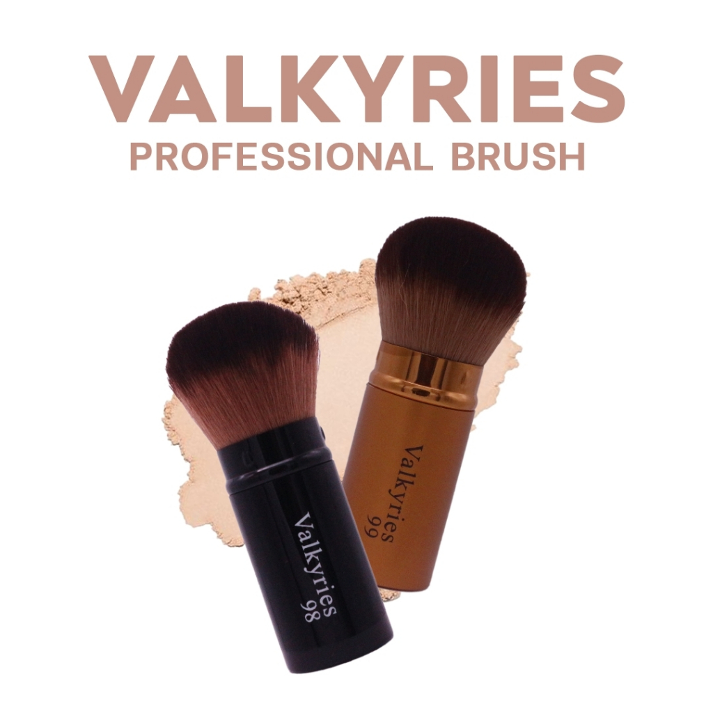 แปรงแต่งหน้า Valkyries Brush กระบอกใหญ่ แปรงปัดแก้ม ขนนุ่มแน่น พุ่มใหญ่ พร้อมส่ง งานคุณภาพ