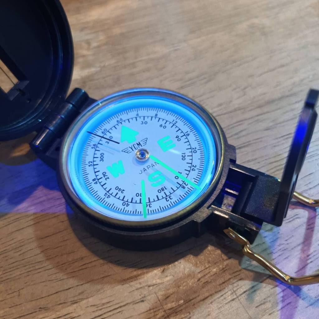 เข็มทิศ ภาคสนาม ENGINEER LENSATIC COMPASS Model 310 เรืองแสง Made in JAPAN