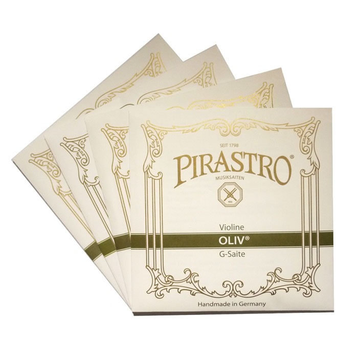 สายไวโอลิน Gut String Pirastro รุ่น Oliv E Loop (ชุด) NEW!! ปี 2025