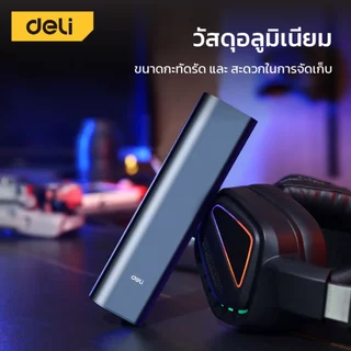 Deli ชุดไขควง ชุดไขควงแม่เหล็ก 44IN1 สำหรับซ่อมแว่นตา นาฬิกา หัวแม่เหล็ก จับถนัดมือ 44ชิ้น screwdriver