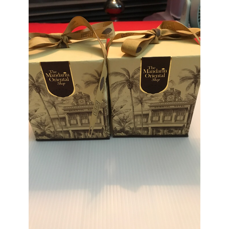 กล่องใส่ของ mandarin hotel 10x10x10cm