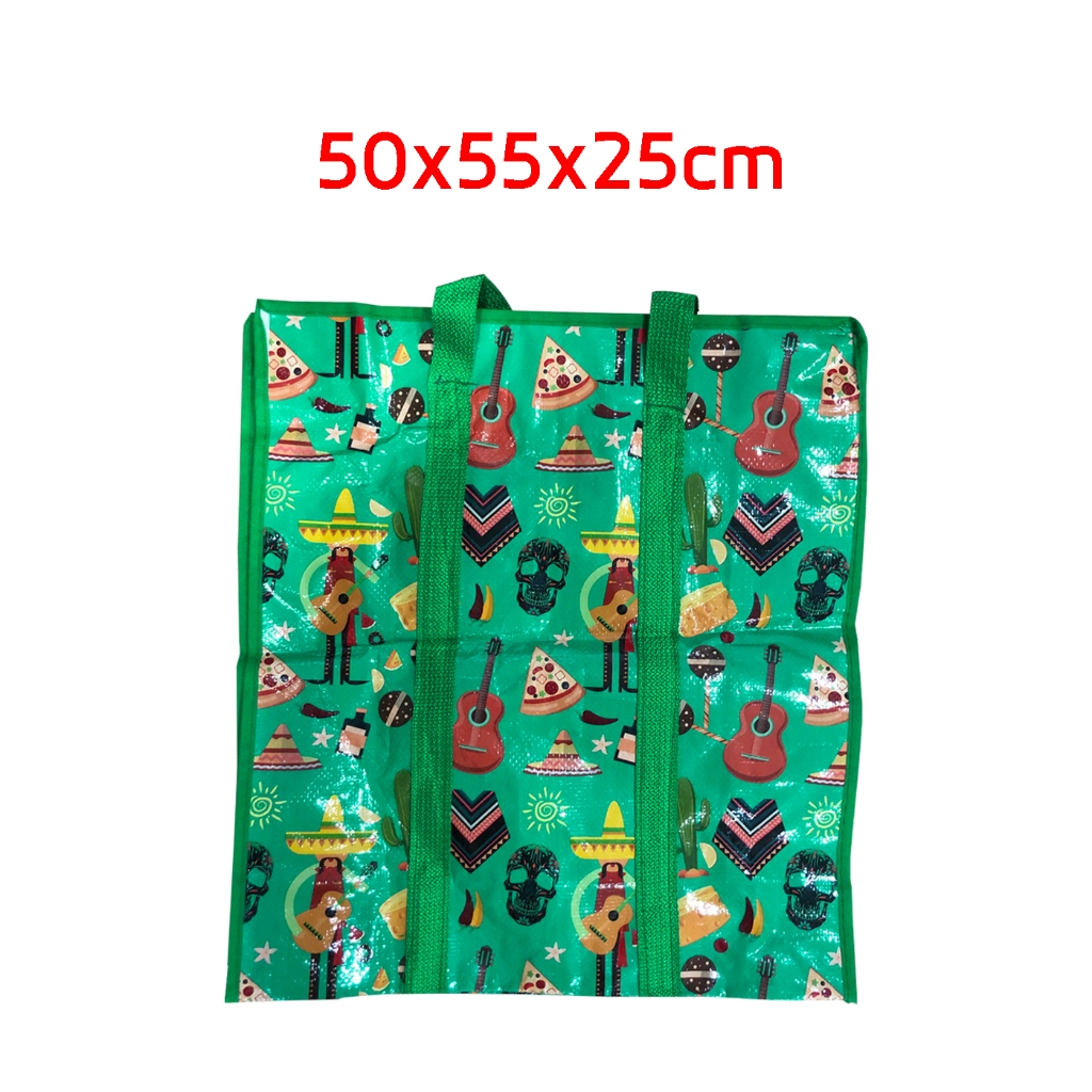 ถูกและดี ถุงกระสอบลายถุงการ์ตูนอย่างหนา เป็นTaupualin ทนทาน ไม่ฉีกขาดง่าย ไซส์ S/M/L/XL/XXL/3XL คละลายคละสี - รูปที่ 5