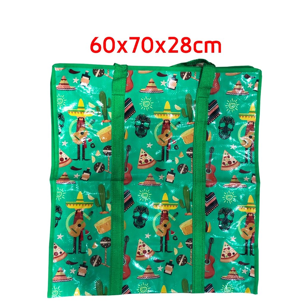 ถูกและดี ถุงกระสอบลายถุงการ์ตูนอย่างหนา เป็นTaupualin ทนทาน ไม่ฉีกขาดง่าย ไซส์ S/M/L/XL/XXL/3XL คละลายคละสี - รูปที่ 7