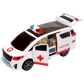 ของเล่นเด็ก รถตำรวจ Alphard police จำลองรถตำรวจมีแสนไฟมีเสียง ของขวัญเด็ก ของเล่นเสริมพัฒนาการเด็ก