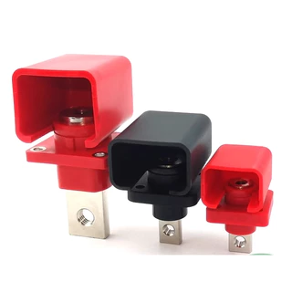 ขั้วแบตลิเธียม ทองแดง 120A 200A 300A สำหรับต่อเข้ากล่อง Terminal Connector กระแสสูง [1 คู่]