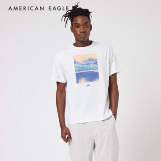 American Eagle 24/7 Graphic T-Shirt เสื้อยืด ผู้ชาย กราฟฟิค …