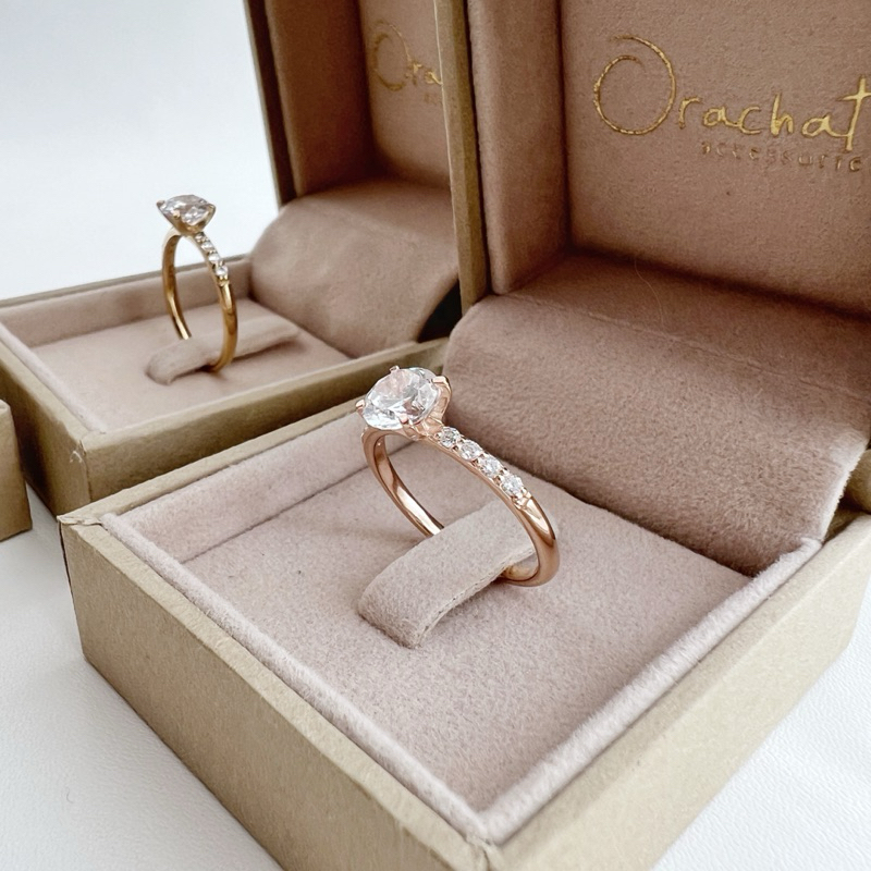 Jamille 100 H&A ring. (แหวนเงินแท้ งานผลิตเอง ใส่ลุยได้ ไม่ลอกไม่ดำ)