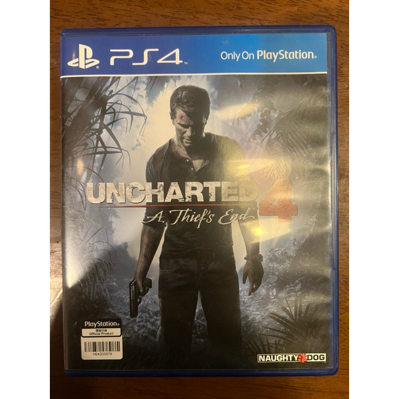 แผ่นเกม Uncharted4 PS4  (แผ่นมือ2)