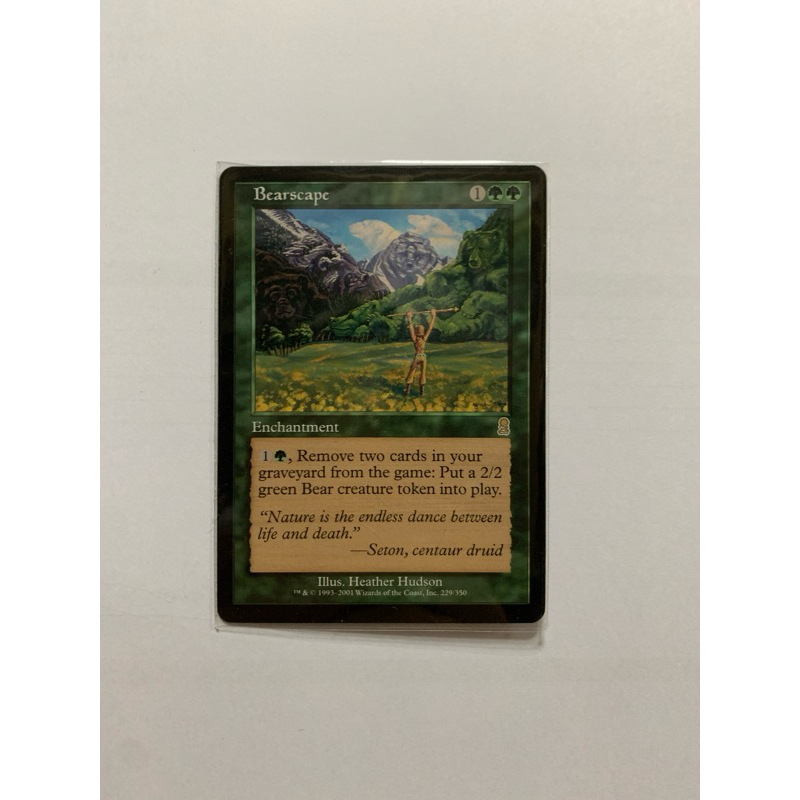 Bearscape , Commander EDH MTG SINGLE CARD