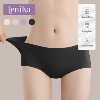 TENIKA กางเกงในผู้หญิง นไร้ขอบ กางเกงชั้นใน รุ่นsoft-fit ผ้าต้านเชื้อแบคทีเรีย ระบายอากาศได้ดีเยี่ยม