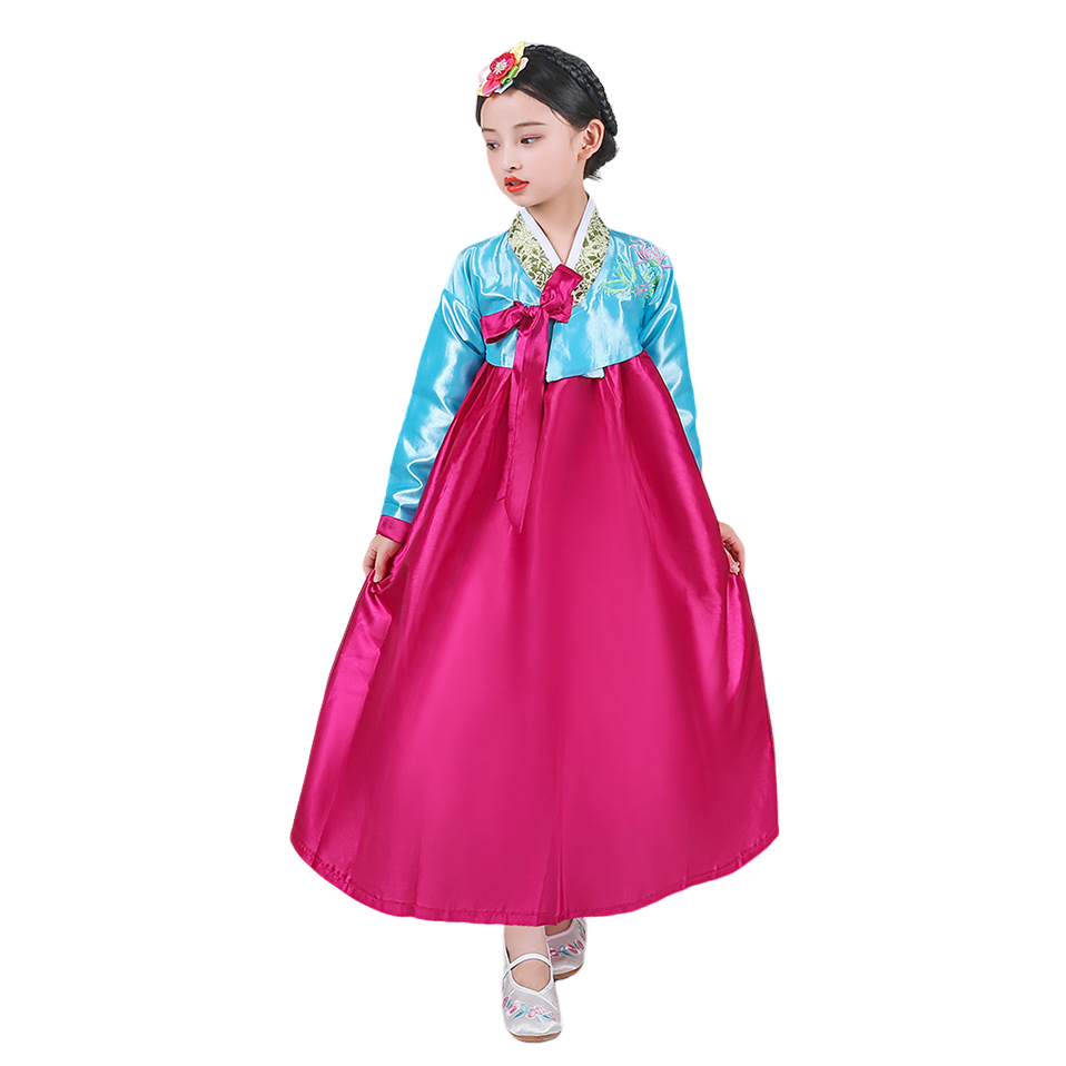 KIDSZONE ชุดฮันบก ชุดเกาหลีแบบดั้งเดิมเกาหลี รุ่น A113