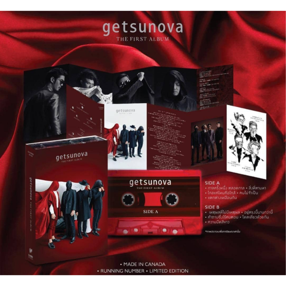 🔥ซีล พร้อมส่ง! เทป Getsunova - The First Album  ของแท้ 100%