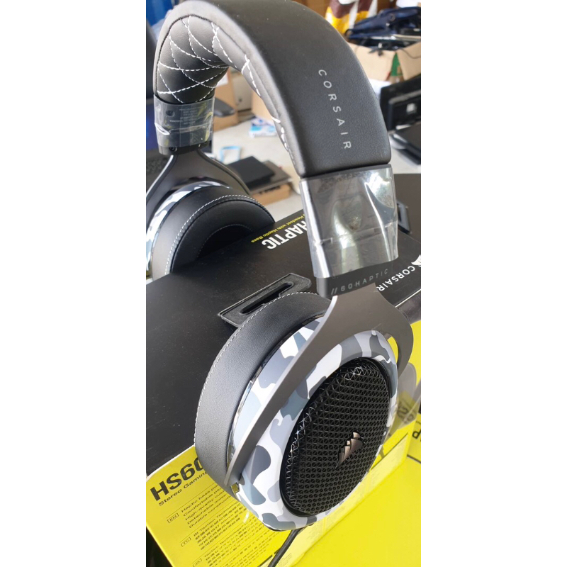 Headset หูฟังเกมส์มิ่ง CORSAIR HS60 Haptic Stereo Gaming Headset
