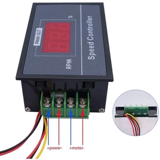 มอเตอร์ควบคุมความเร็วกับ B 100 K โรตารี่ สวิตช์โพเทนชิออมิเตอร์ Dc 6-60 V 30 A ดิจิทัล จอแสดงผล Led 0-100 % Pwm L118