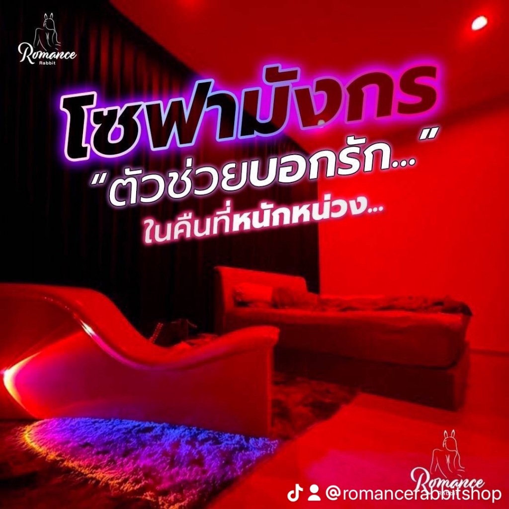 RAB - (ส่งฟรี-Pre order) โซฟามังกร ทรงกระต่าย เบาะนางฟ้า โซฟาคู่รัก โซฟาเล่นท่า สินค้าเพื่อคู่รัก Se