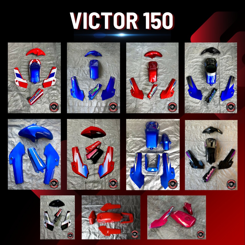 ชุดสีวิคเตอร์ ท้ายแบน Victor 150