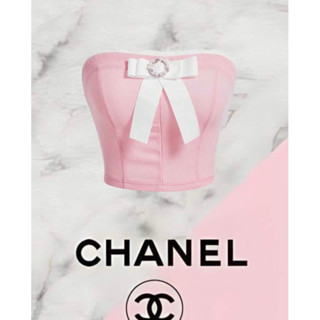 ฮอตมาก เสื้อเกาะอก โบว์หน้า งานตรงปก เนื้อผ้าดี มีตารางเทียบ…