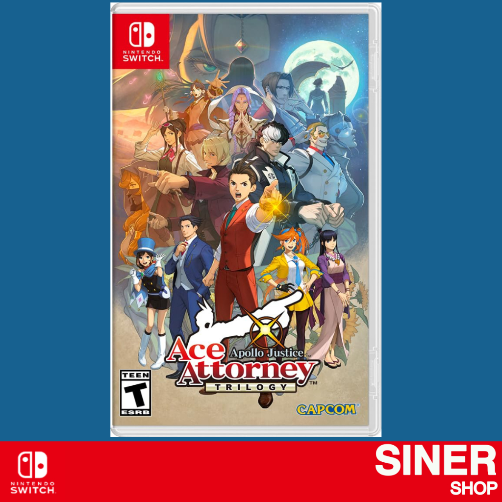[NSW] : Apollo Justice: Ace Attorney Trilogy (US) (America)