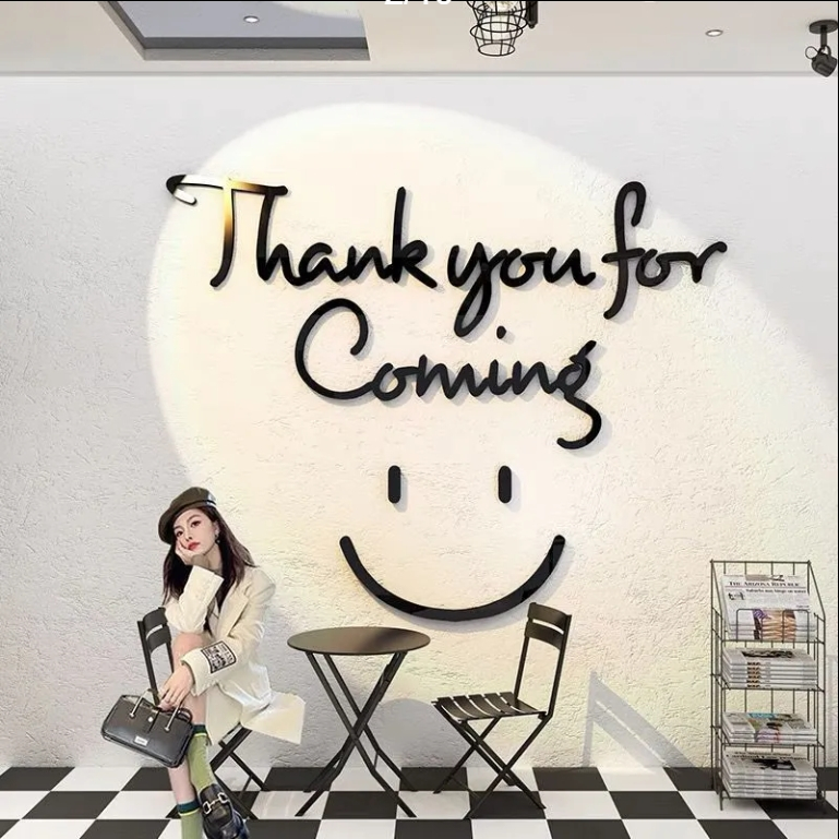 วอลล์เปเปอร์, ตกแต่งผนังอะคริลิก, แผ่นอะครีลิค, รูปทรง 3 มิติที่ลอกได้สําหรับตกแต่งผนัง