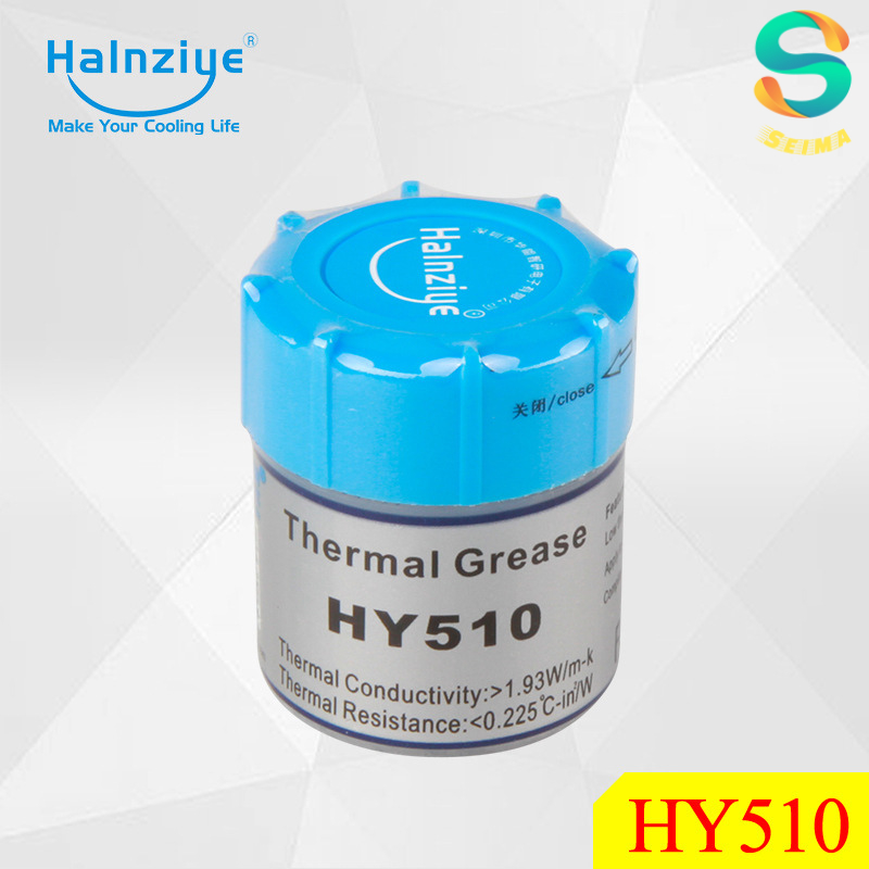 ซิลิโคน Halnziye HY510 ระบายความร้อน สำหรับ PC, Notebook ทั่วไป ทา CPU GPU VGA