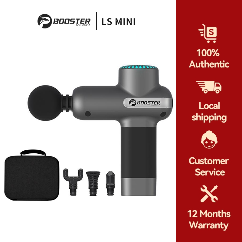 Booster LS MINI Massage Gun 5 ความเร็วกล้ามเนื้อผ่อนคลายปืนขนาดกะทัดรัดและน้ำหนักเบา 2000mAh