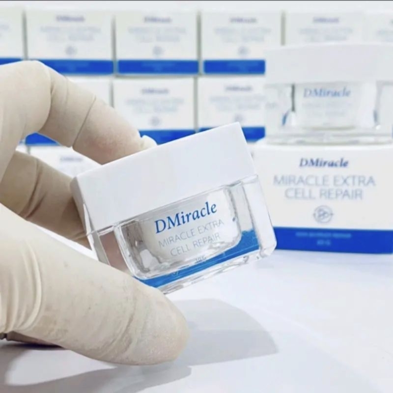 ครีม Dmiracle extra cell 20กรัม ครีมดีมิราเคิล ลดฝ้า หน้าขาว ฟื้นฟูหน้าติดสาร