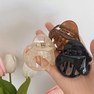 พร้อมส่ง!🇹🇭 ราคา/ชิ้น กิ๊บติดหางม้า ทรงกลม สีเอริธโทน กิ๊บหนีบผมสไตล์มินิมอล กิ๊ฟติดผมยกหางม้า กิ๊บสไตล์เกาหลี