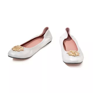 O&B รองเท้าหนังแกะ รุ่น AUDREY PRINCESS IN FAIRY WHITE-11217SS32606F_S4WTSM
