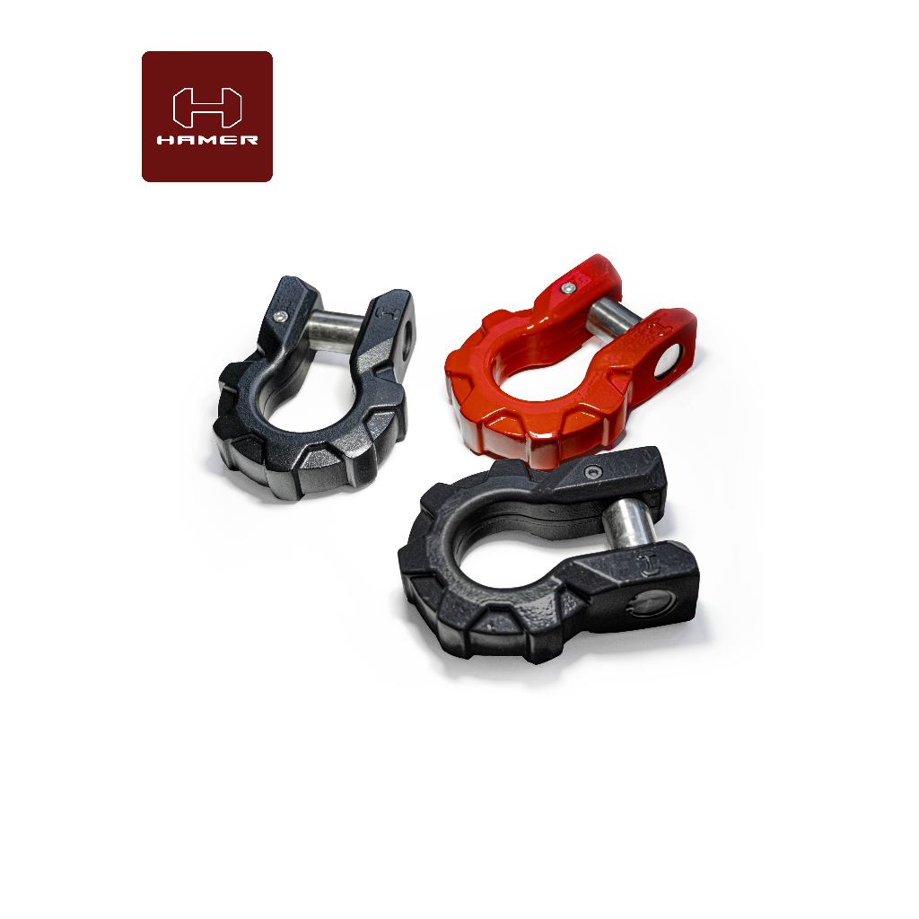 HAMER4x4 ULTIMATE SHACKLES ห่วงลากจูง (ราคา/คู่)