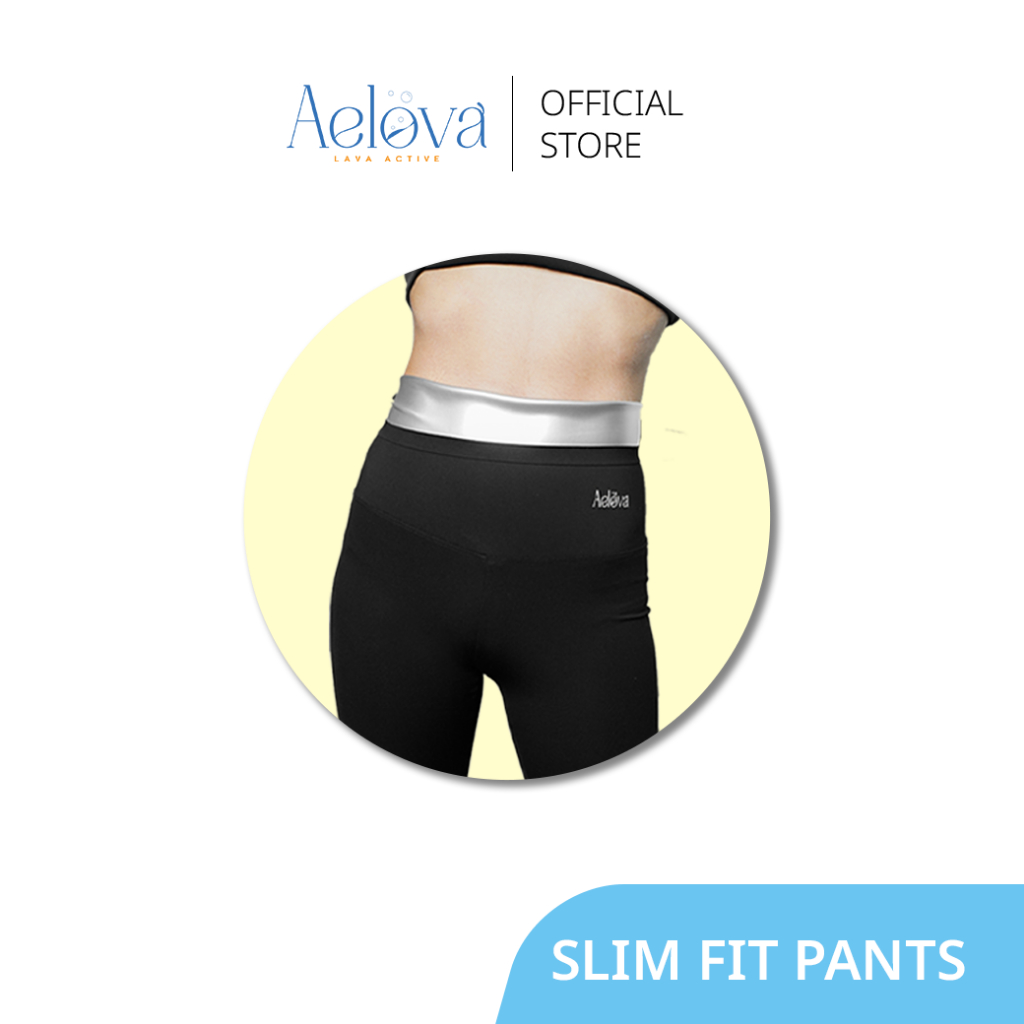 Aelova - Slim Fit Pants เพียงแค่ใส่ก็เบิร์นแล้ว กางเกงสลิมฟิต