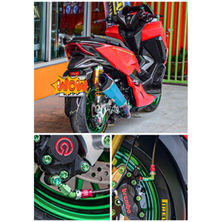 สายเบรคHYB หน้าหลังหูชิด หลังปักข้างห้อยล่าง Forza