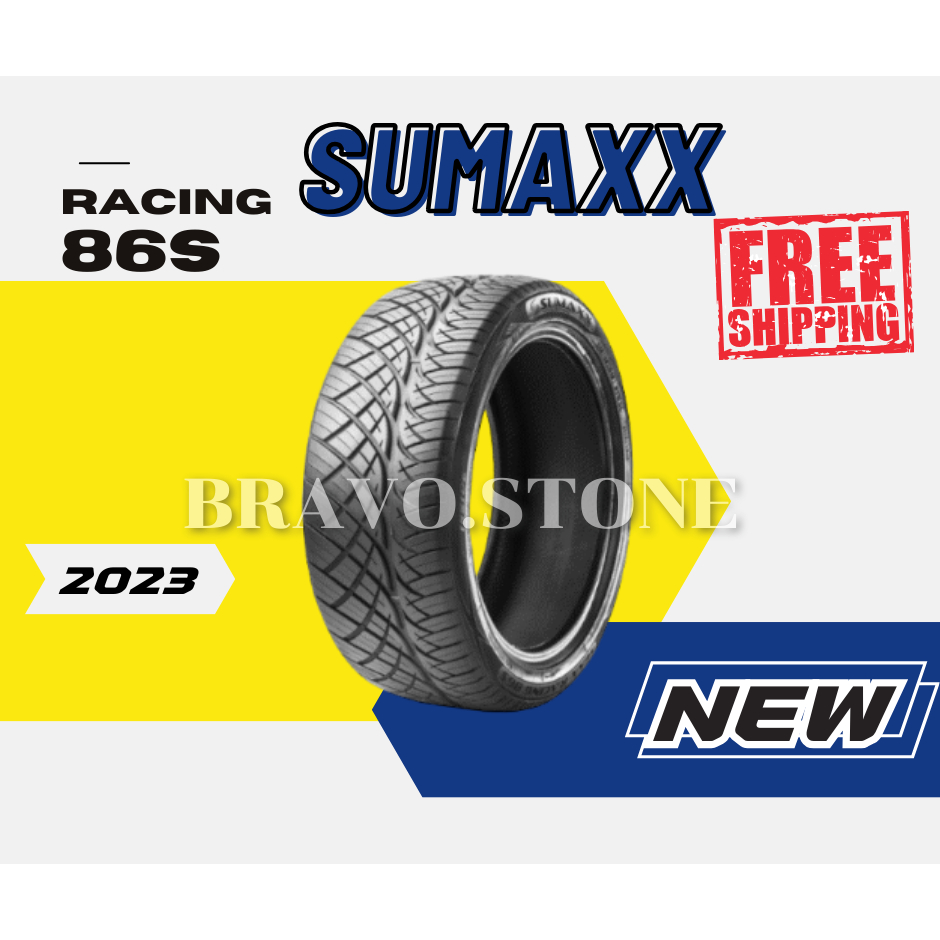 ส่งฟรี SUMAXX รุ่น MAX-RACING 86S 245/45R18 255/55R18 275/40R18  ยางใหม่ปี2023🔥(ราคาต่อ 1 เส้น) แถมฟรีจุ๊บลมยาง✨✅✅