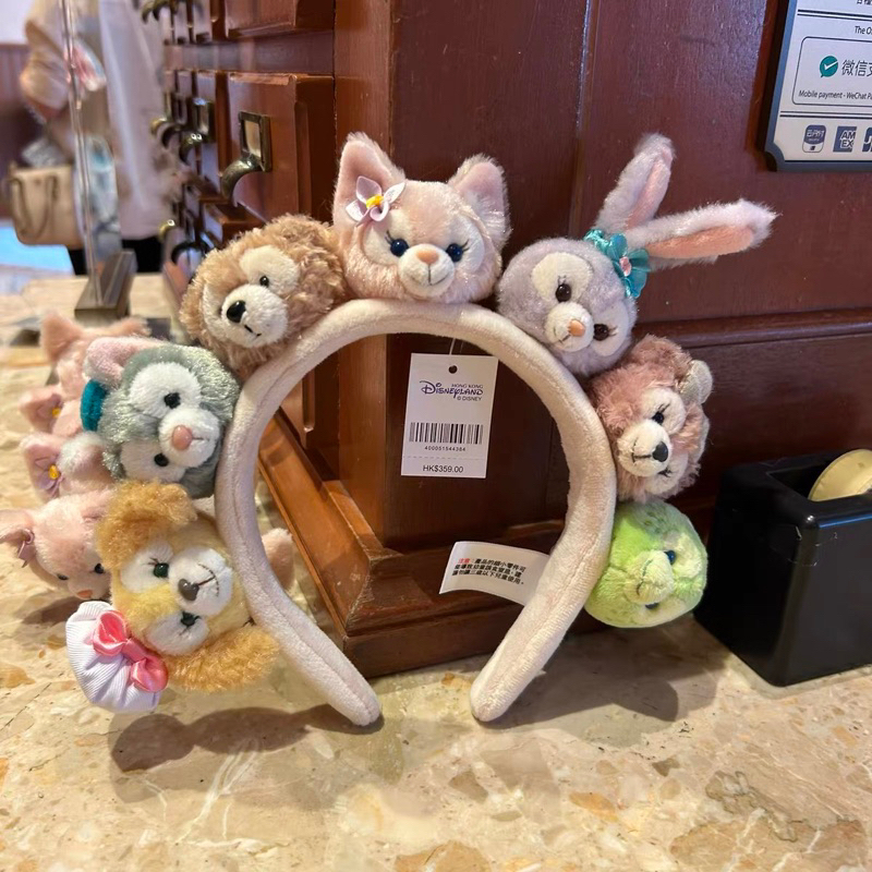 ที่คาดผม duffy and friends (ครบแก๊ง 7 ตัว) ของแท้💯