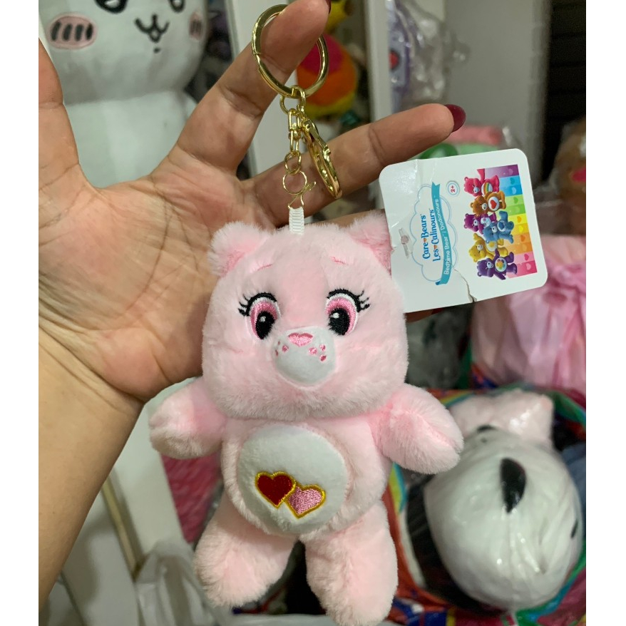 ⭐️พร้อมส่ง⭐️ พวงกุญแจตุ๊กตาแคร์แบร์ - Care Bears สีชมพูอ่อน