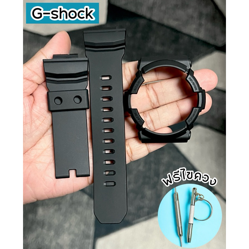 กรอบสายแท้💯% G-Shock รุ่น GA-200 , GA201 สายเรซินของแท้เท่านั้น