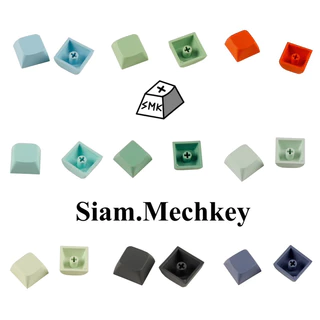 พร้อมส่ง ของแท้ 27สีทึบ ZDA profile (XDA V.2) วัสดุ PBT คุณภาพดี คีย์แคปสี เปล่า blank keycap ไม่พิมพ์อักษร Mechanical
