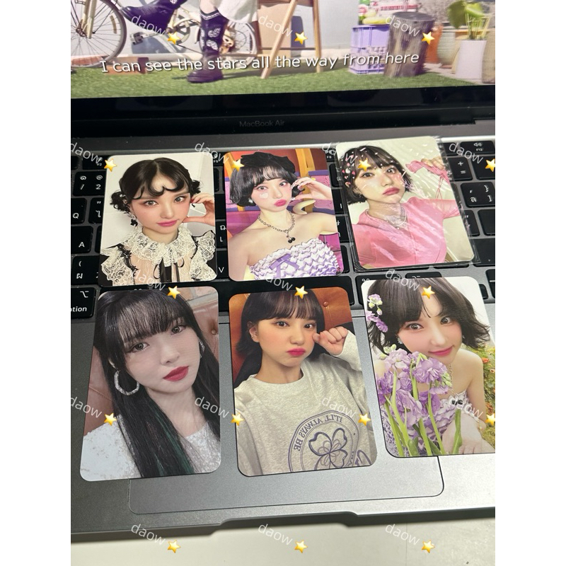 eunha & yuju photocard